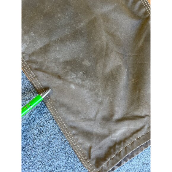 Carhartt Mens Double Front Dungaree WU146 Work Pants 42x30 Brown & Tan - Picture 9 of 12